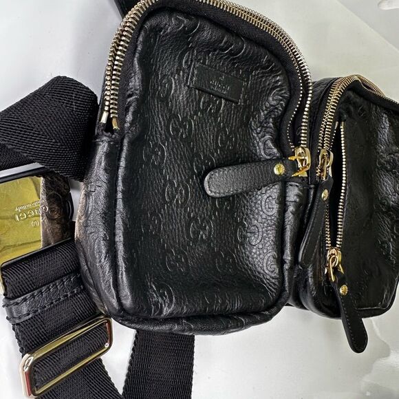 Gucci Guccissima Belt Bag/Sling Backpack - Picture 7 of 16